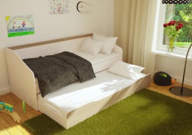 Кровати с выдвижной секцией в Курагино