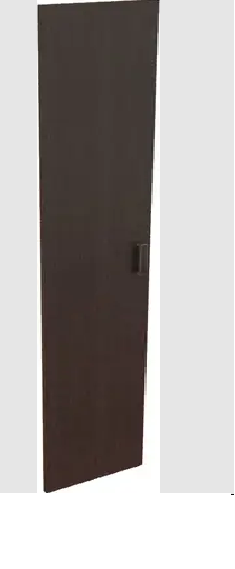 Дверь из ЛДСП к узкому стеллажу К-975. Ф Венге в Курагино - kuragino.katalogmebeli.com | фото