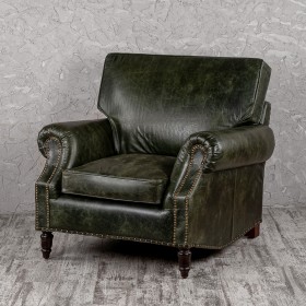 Кресло кожаное Лофт Аристократ (ширина 1070 мм) в Курагино - kuragino.katalogmebeli.com | фото