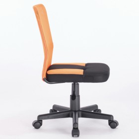 Кресло компактное BRABIX Smart MG-313 (черный, оранжевый) в Курагино - kuragino.katalogmebeli.com | фото 2