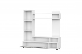 Мебель для гостиной "МГС 9" Белый / Цемент светлый в Курагино - kuragino.katalogmebeli.com | фото 3