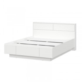 Модульная система "Одри" Кровать двойная (1,6х2,0) серия 3 Белый в Курагино - kuragino.katalogmebeli.com | фото