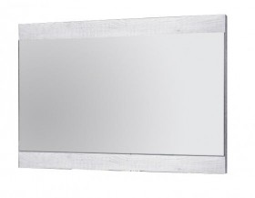 Зеркало навесное 33.13 "Лючия"/(бетон пайн белый) в Курагино - kuragino.katalogmebeli.com | фото